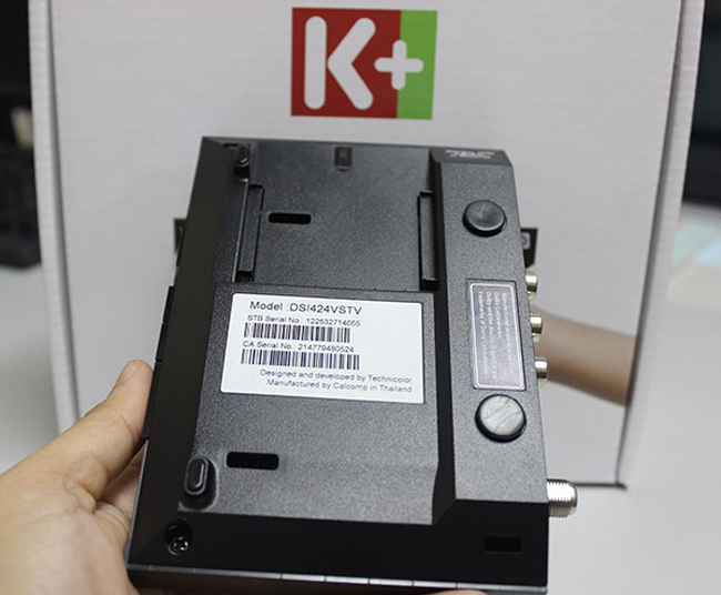 Số kích hoạt đầu thu K+