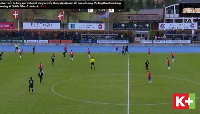 xem bóng đá trực tiếp trên k cộng